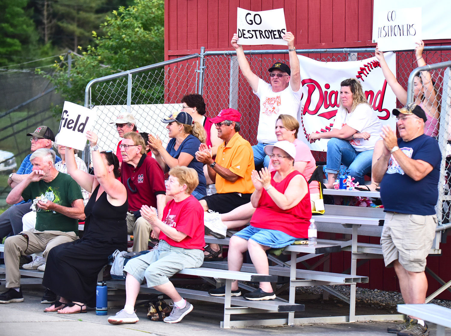 Destroyers fans celebrate win